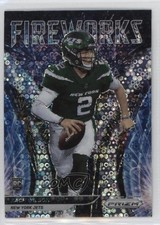 2021 Panini Prizm Fireworks No Huddle Prizm Zach Wilson #F-22 15ej