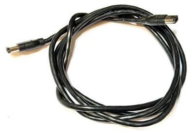 6-Pin to 6 Pin IEEE 1394 FireWire Data Cable Cord Male to Male 6 ft. Black