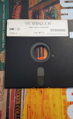 The Newsroom (Ariolasoft 1986) Commodore 64 (Disk) works 8-bit classic c64
