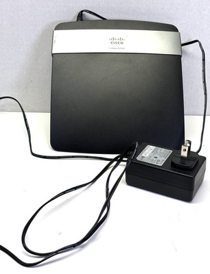 Cisco Linksys E2500 Wireless Router 4Ports with Power Cord and Ethernet Cable