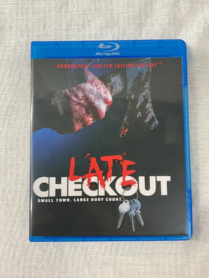 LATE CHECKOUT ( Blu-ray HorrorPack #107 Limited Edition ) LIKE NEW !