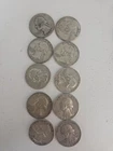 Lot of 10 - 90% Silver  Quarters (1934-1964) random mints/dates circulated Lot 5