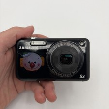 Samsung PL Series PL120 14.2MP Digital Camera - Black Nice Selfie READ