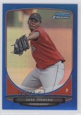 2013 Bowman Prospects Chrome Blue Refractor 15/250 Jose Cisnero #BCP35 0b0