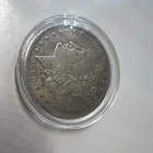 1880 Morgan Silver Dollar CC Org. Patina W/ Plastic Case