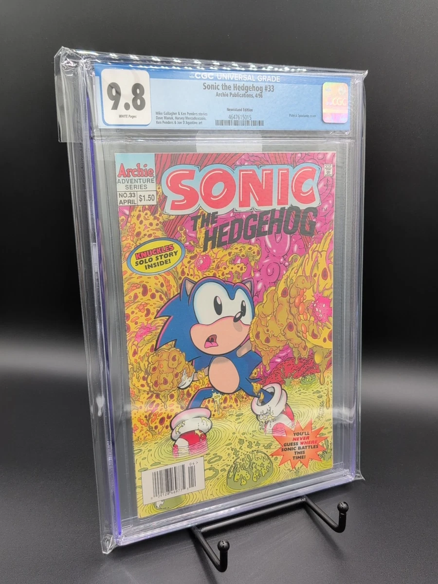 Sonic the Hedgehog Certified Guaranty Company (CGC) Comics