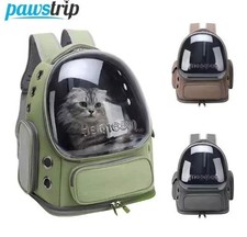 Cat Carrier Backpack Clear Bubble Space Capsule Travel Bag Ventilated Large Pet