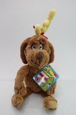 Aurora Dr. Seuss How the Grinch Stole Christmas Max 15" Dog Plush NWT