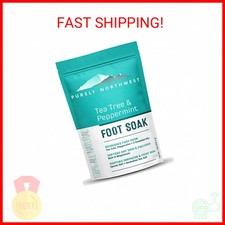 Epsom Salt Tea Tree Foot Soak-Toenail Repair, Softens Thick Calluses  Corns, St