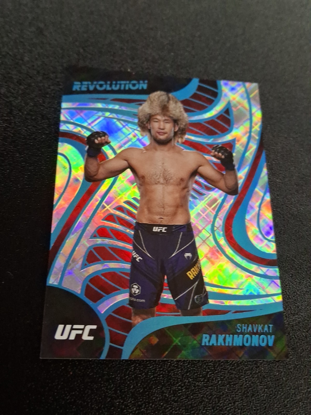 2023 Panini UFC Revolution  Shavkat Rakhmonov No. 13 Cosmic /149