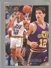 1994-95 Fleer Ultra John Stockton Double Trouble #10 - Utah Jazz