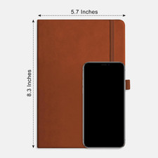 Graph Grid Paper Notebook, 192 Pages, A5 Medium Size 5.7'' x 8.3'' , 5 Squar...