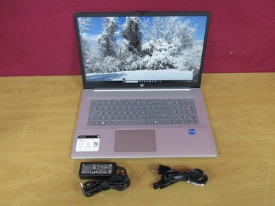 HP 17.3'' FHD Laptop Intel Core i3-N305 16GB RAM 512GB SSD Win11 Pro Silver