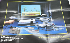 Nintendo NES Classic Edition Doubled Sided Start Up Instructions/ Themed Poster
