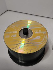 Maxell CD-R 80 Minute Recording X48 Disc W/New Cases