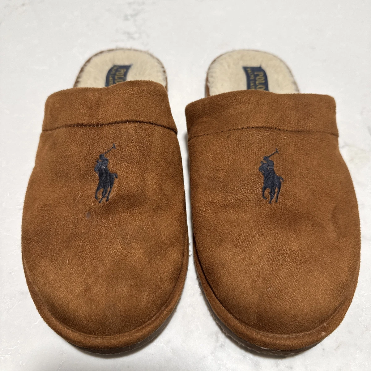 Polo Ralph Lauren Brown Slippers for Men for sale | eBay