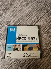 HP LightScribe HP CD-R 52x 700 MB Blank Media Disc New Sealed