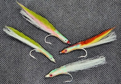 Surf Candy Fly, Body Braid Surf Candy, Bay Anchovie, Sand Eel Fly, Albie Fly
