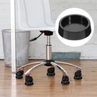 16 Stcs runder Tischstuhl Beinkappen Möbelblocks Bodenschutzfliesen Gummi