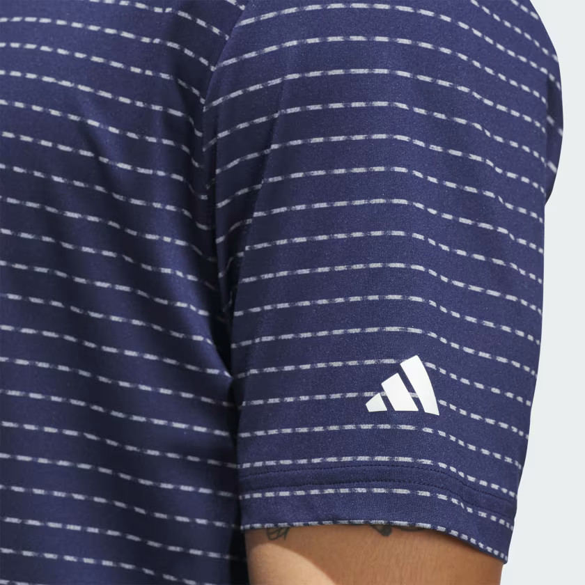 adidas men Ultimate365 Dash Stripe Polo Shirt 5