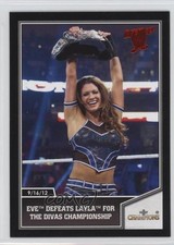 2013 Topps Best of WWE Eve Torres defeats Layla for the Divas Championship 1k3