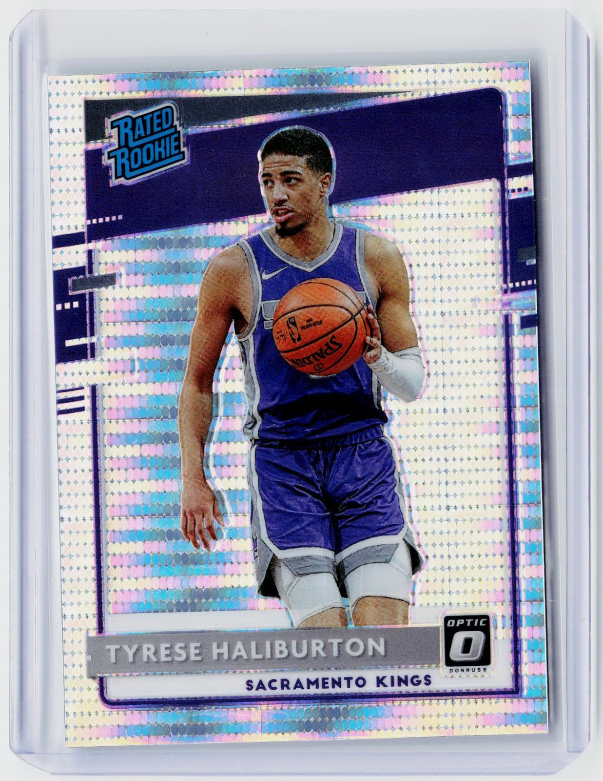 2020-21 Donruss Optic #162 Tyrese Haliburton Pulsar