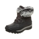 BEARPAW Women's Becka Black/Grey Size 9 Boot Suede 1934W012 NEW