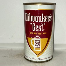 Milwaukees Best beer can, straight steel, som...