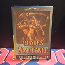 Electronic Arts Blades of Vengeance Sega Mega Drive PAL 1993 Manual Case