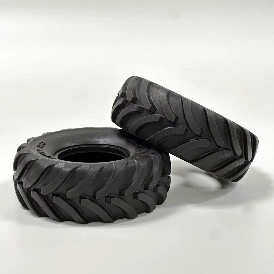 110mm Rubber Tires for Tamiya 1/14 RC Truck Scania MAN Volvo Actros DIY Parts - Photo 4/4