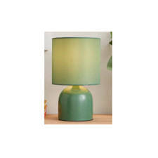 Ceramic modern bedside Table Lamp bedroom lamp shade-E14