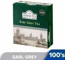 Ahmad Tea Earl Grey 100 teabags FREE SHIPING WORLD WIDE