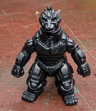 1995 Vintage Bandai Black Mecha Godzilla Mini Figure Monster Toho Japanese