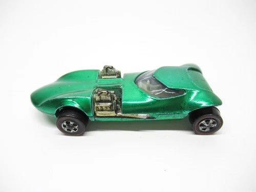 HOT WHEELS REDLINE GREEN U.S. TWINMILL EXCELLENT