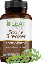 B  Leaf Nature Chanca Piedra Stone Breaker, 100 Capsules, 1000Mg   Traditional He