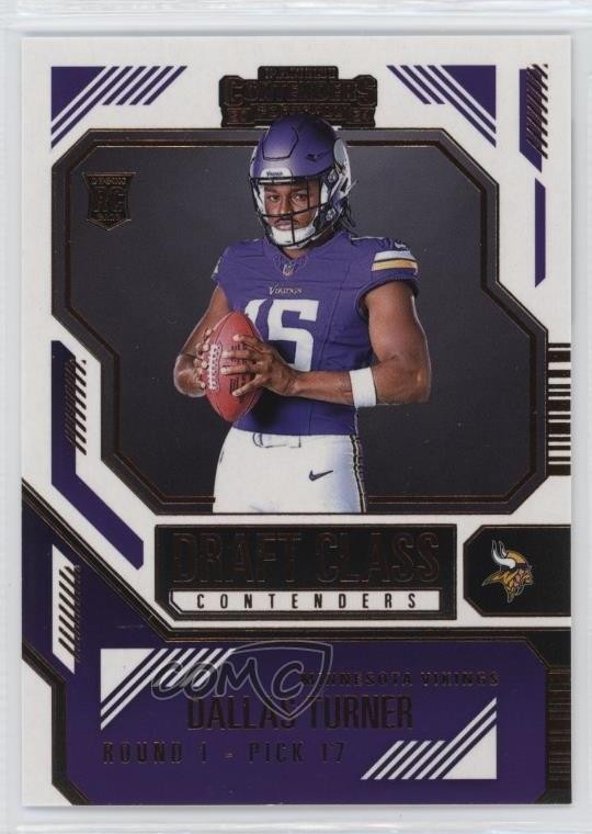 Dallas Turner Panini Contenders Draft Class Contenders #25 Bronze