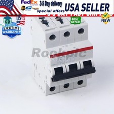1PC ABB S203-K63 3P 63A circuit breakers New