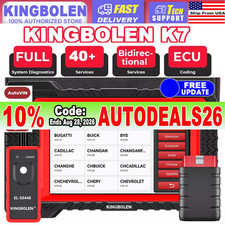 2026 Kingbolen K7 Car Obd2 Scanner Full System Diagnostic Tool Ecu Key Coding