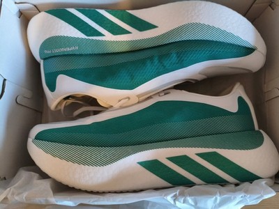 adidas Hyperboost Edge M Herren Laufschuhe Weiß/Grün EU 42 2/3 leicht