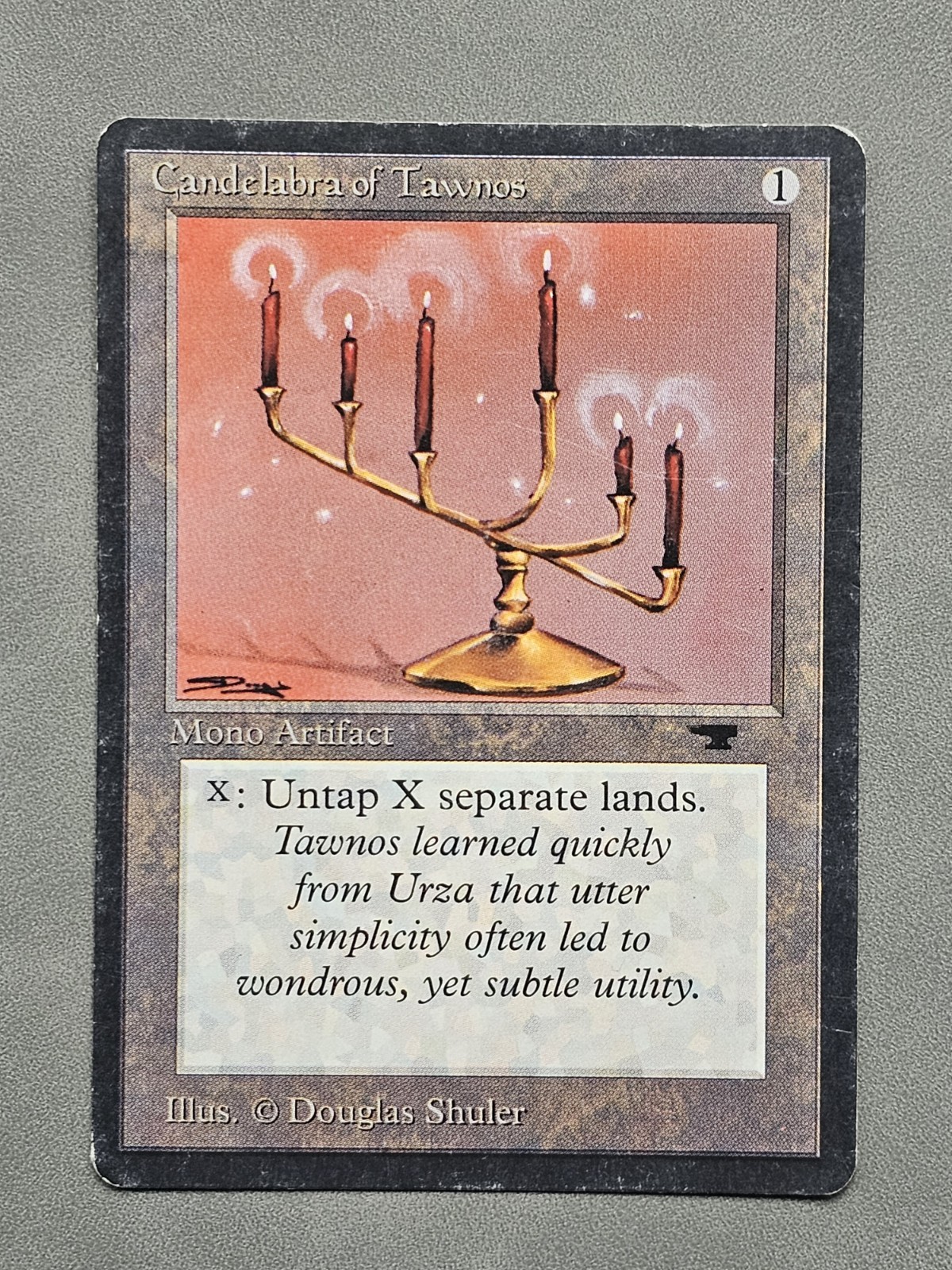 MTG Candelabra Of Tawnos Antiquties Damaged