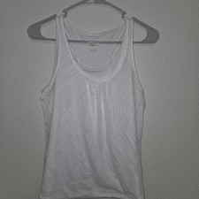 White prana tank top with