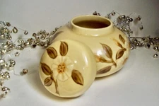 RARE FRANCISCAN CHINA POTTERY "CAFE ROYAL" PATTERN GINGER JAR - EXC. CONDITION!!