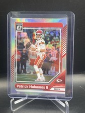 🔥2024 Panini Donruss Optic NFL Patrick Mahomes II Silver Holo Prizm KC Chiefs🔥