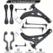 10x for 18-24 Traverse Enclave Front & Rear Control Arm Sway Bar Suspension Kit