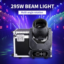 PAIDUN 295W Moving Head Stage Light Flight Case Set 17Gobo DJ Disco Bar Event