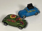 Vintage Husky Corgi Lot Of 2 Volkswagon VW Beetle 1300 1:64 Made In Britain
