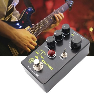 MOSKY Big Fuzz Guitar Pedal Fuzzy Distortion Guitar Effect Pedal True Bypass