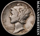 1942-D Mercury Dime- Silver Scarce Better Date No Reserve #i3500
