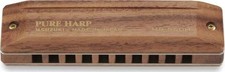 Suzuki MR-550H-LF Koa Pure Harp 10-Hole Diatonic Harmonica. Key of Low F