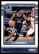 2024-25 Hoops GG Jackson II Memphis Grizzlies #106